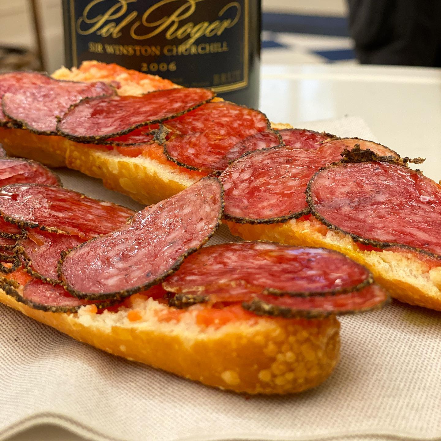 SALCHICHÓN de Bellota 100% Ibérico (Master's Hand Sliced) (100G)