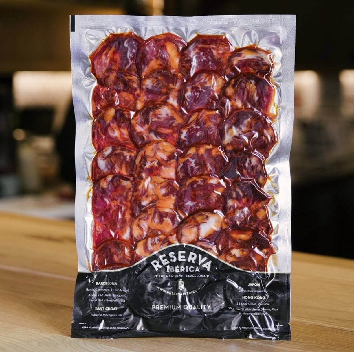 CHORIZO de Bellota 100% Ibérico (Master's Hand Sliced) (100G)